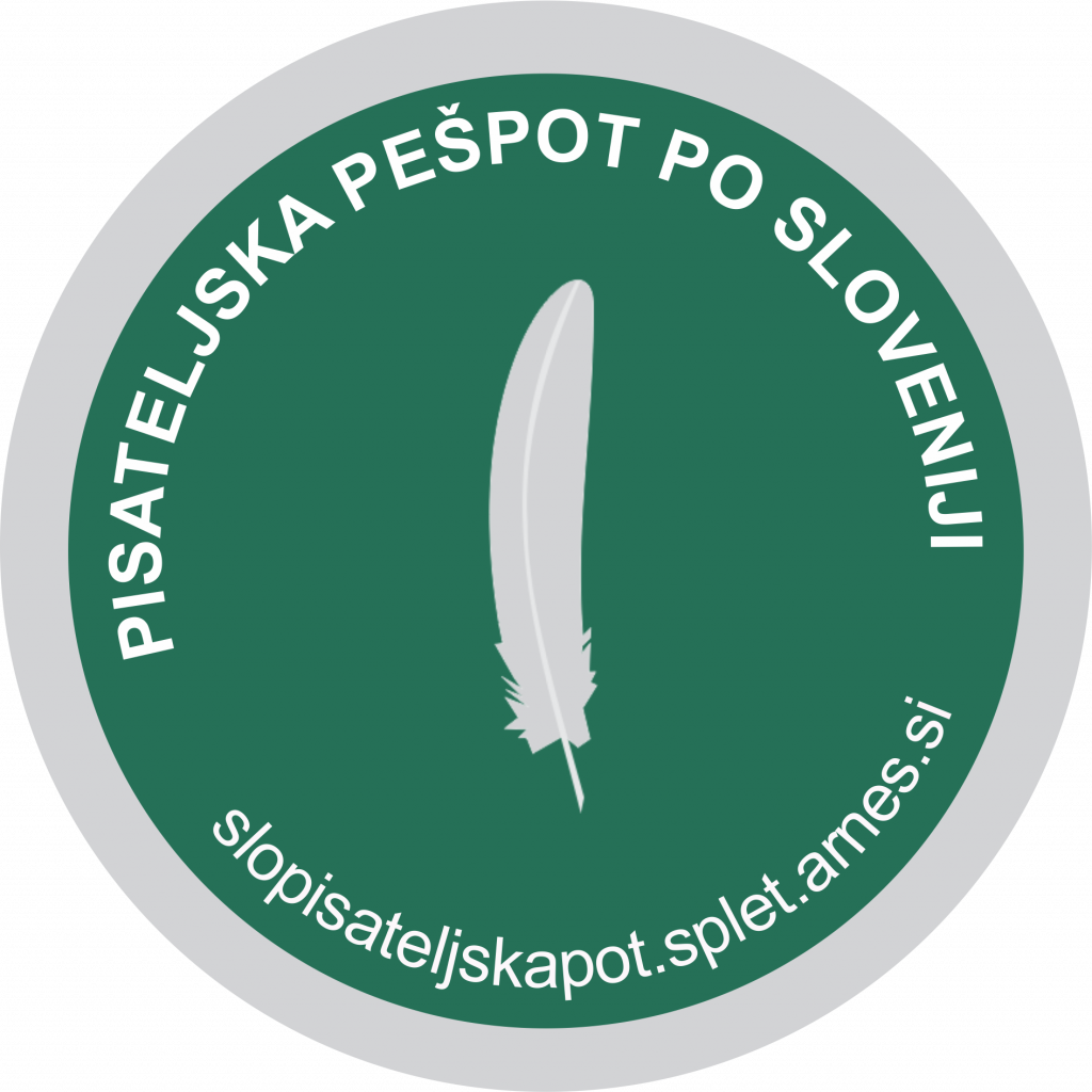 Logotip Pisateljska pešpot po Sloveniji